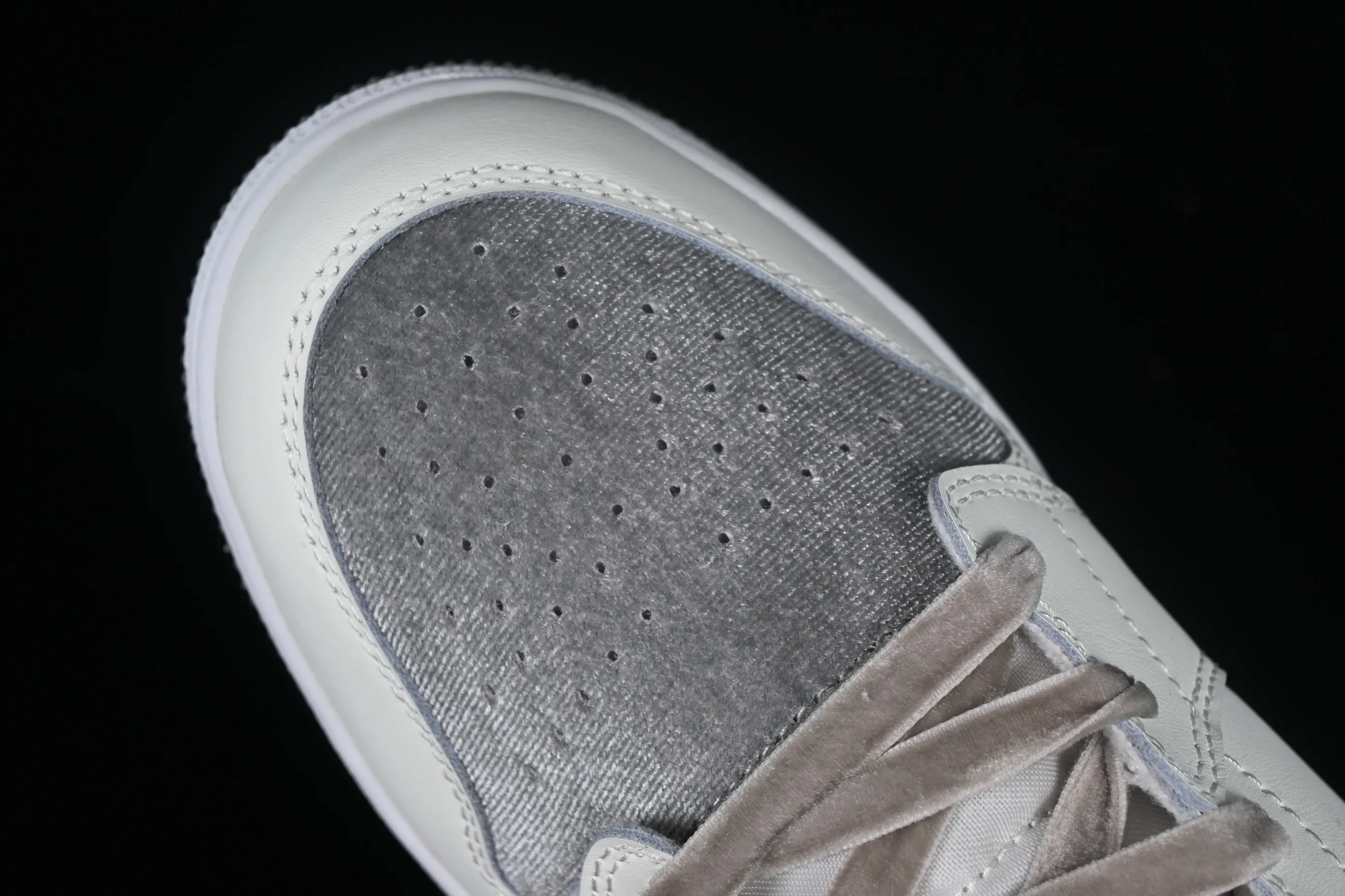 All categories Air Jordan Jordan series basketball shoes Air Jordan 1 Mid G version pure original Air Jordan 1 Mid AJ1 Joe 1 rice gray Chinese culture casual sneakers FB9899-100